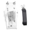 Transparent PVC Hairdressing Scissor Case with Belt Clip view 1