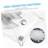 Transparent PVC Hairdressing Scissor Case with Belt Clip view 2