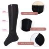 Mdrcg Compression Socks for Women and Men, 3 Pairs, Class 2, Zippered Open-Toe, 20–30 mmHg view 4