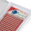 Dermastil 7D Premade Handmade Volume Lashes, D Curl, 0.05 mm, Knot-Free Fans, 16-Strip Mixed-Length Box view 1