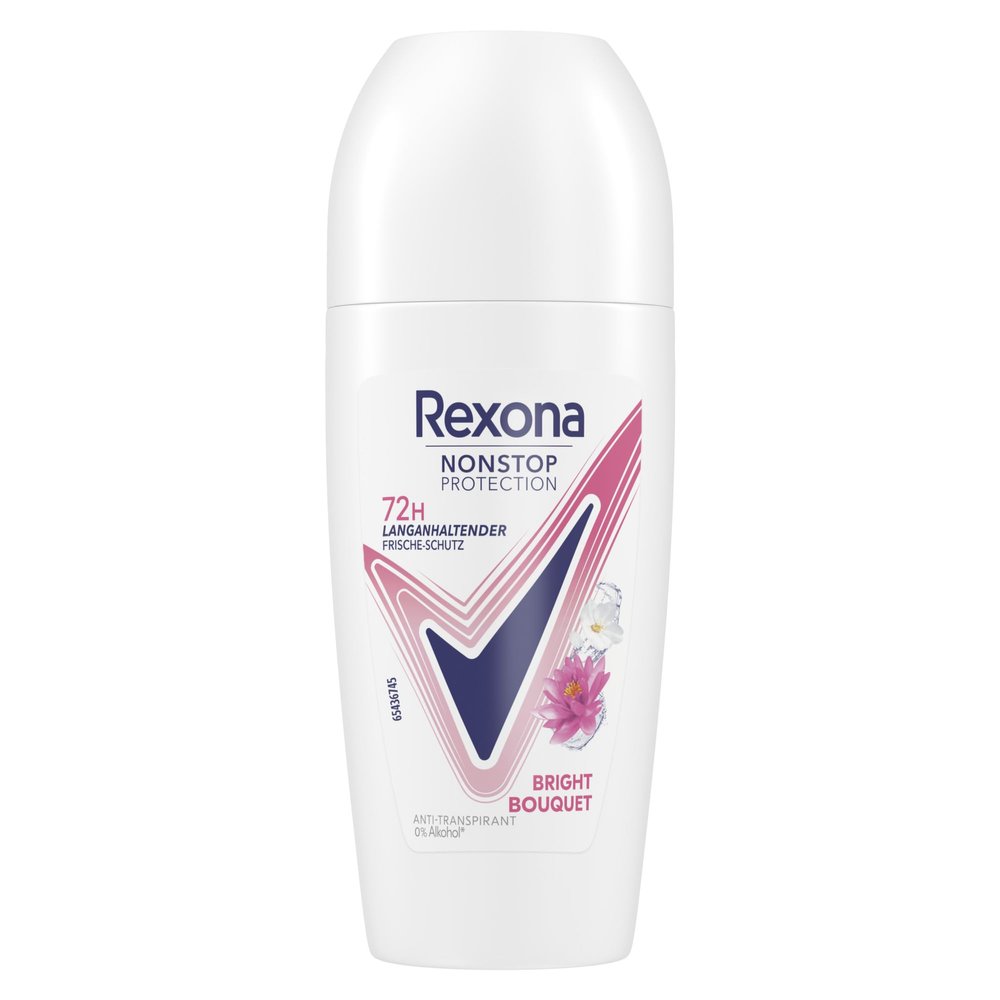 Rexona Nonstop Protection Bright Bouquet Antiperspirant Roll-On, 50 ml