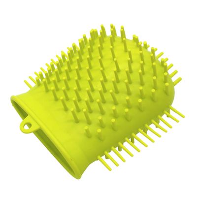 Green Silicone Dog Paw Cleaning Tool with Massage Function