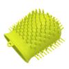 Green Silicone Dog Paw Cleaning Tool with Massage Function view 1