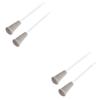FRCOLOR 4-Piece Bottle Cleaning Brush Set with Long Handles view 2