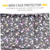 BESPORTBLE 2-Pack Birdcage Seed Catchers, Adjustable Mesh Covers for Budgies and Parrot Cages view 2