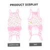 Sosoport 2-Piece Pet Skirt with Strawberry Pattern, Cotton Summer Dog Clothing for Small Dogs view 2