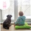 Sosoport 2-Piece Pet Skirt with Strawberry Pattern, Cotton Summer Dog Clothing for Small Dogs view 3