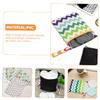 HEMOTON 6-Piece Waterproof Diaper Organizer Bags for Girls, Practical Storage Pouches for Travel view 4