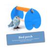 HAPINARY Parrot Perch Platform view 3