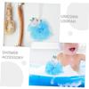 SOESFOUFU 4-Piece Loofah Sponge Set for Kids view 4