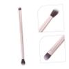 20 Gold Aluminum Double-Ended Eyeshadow Brushes with Synthetic Bristles view 4