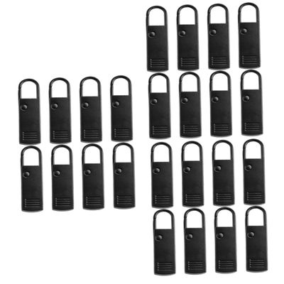 PRETYZOOM 24 Metal Zipper Puller Replacement Parts