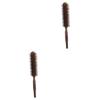 MAGICLULU 2-Piece Boar Bristle Round Brush Comb Set view 1
