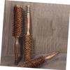 MAGICLULU 2-Piece Boar Bristle Round Brush Comb Set view 2