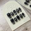 Heavy Industry Collection Phototherapy Handmade Nails with Lightweight Luxury Full-Diamond Nail Stickers (Size: 605, Color: S) view 4