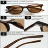 VEVESMUNDO Tinted Reading Sunglasses for Women and Men, Rectangular Blue-Light-Blocking Horn-Rimmed Readers, +1.5, 4-Piece Set A view 4