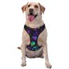 Magic Purple Mushrooms Trippy No-Pull Dog Harness with Leash for Medium to Large Dogs view 1