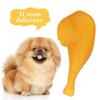 Interactive Puppy Squeaky Toy - Drumstick Design view 4