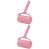 Lint Roller, 4-Piece Pet Hair Remover Set, Pink Plastic view 1