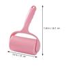 Lint Roller, 4-Piece Pet Hair Remover Set, Pink Plastic view 2