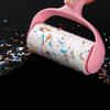 Lint Roller, 4-Piece Pet Hair Remover Set, Pink Plastic view 3