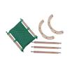 CIYODO Wooden Rattle Bed for Hamsters and Small Pets with Cotton Cushion view 1