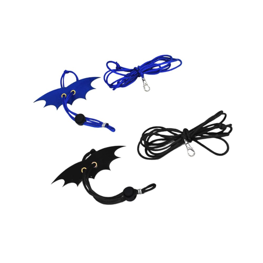 INOOMP 2-Piece Lizard Leash with Adjustable Harness for Small Reptiles and Pets