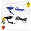 INOOMP 2-Piece Lizard Leash with Adjustable Harness for Small Reptiles and Pets view 2