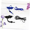 INOOMP 2-Piece Lizard Leash with Adjustable Harness for Small Reptiles and Pets view 4