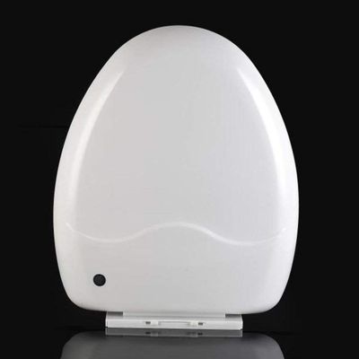 Universal Slow-Close Toilet Seat, White, V-Style