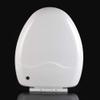 Universal Slow-Close Toilet Seat, White, V-Style view 1