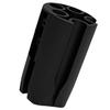 MAGICLULU Eyebrow Pencil Sharpener, POM and Alloy, Black view 1