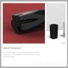 MAGICLULU Eyebrow Pencil Sharpener, POM and Alloy, Black view 3