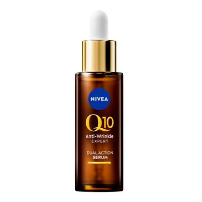 NIVEA Double Action Q10 Anti-Wrinkle Serum, 30 ml