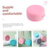 FOMIYES 3-Piece Silicone Bath Brush Set for Adults view 3