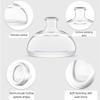 Knnuey Silicone Breast Percussion Cup, Sputum Remover, Burping and Digestion Helper, Mom Palm Cup for Older Adults view 2