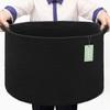 BOSROTY Extra-Large Blanket Basket, 87 L, Woven Cotton Rope, 55.9 x 35.6 cm view 1