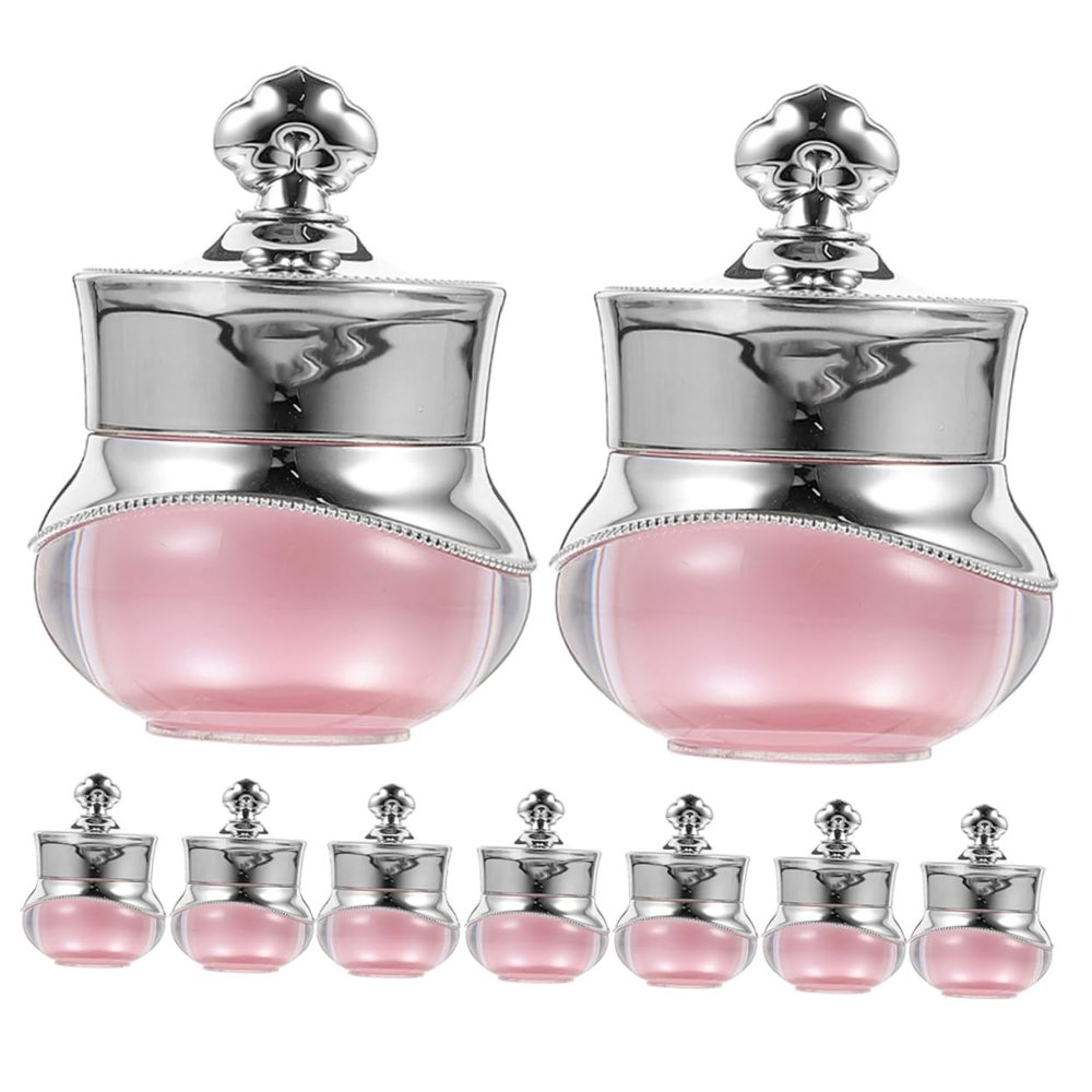 FOMIYES 5 g Refillable Cream Jars with Lids for Travel