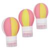FOMIYES 9-Piece Refillable Travel Bottle Set, Hot Air Balloon Design view 2