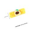 Avocado Cosmetic Headbands for Face Washing, Yellow view 2
