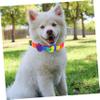 Sosoport Adjustable Rainbow Cat Collar view 2