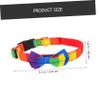 Sosoport Adjustable Rainbow Cat Collar view 4