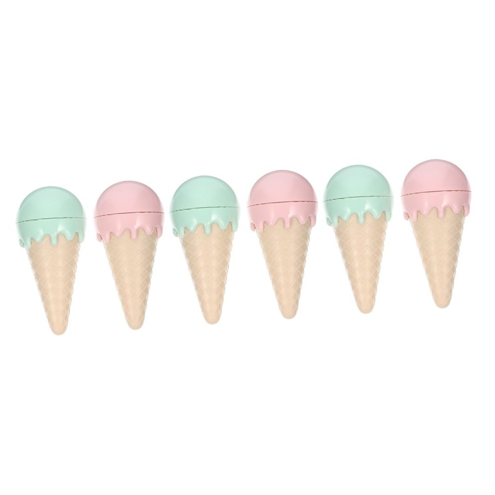 Yardwe 6-Piece Ice Cream-Shaped Catnip Chew Toys for Kittens