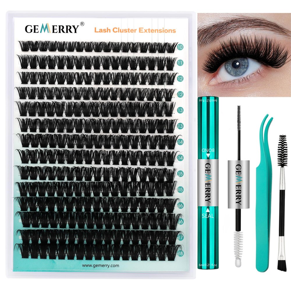 GEMERRY 80D Eyelash Extension Set, Individual False Lashes