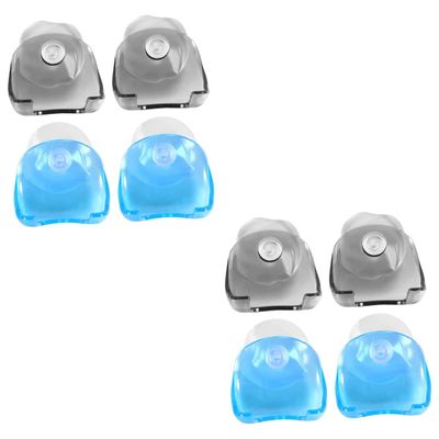 MAGICLULU 8-Piece Razor Holders with Suction Cups