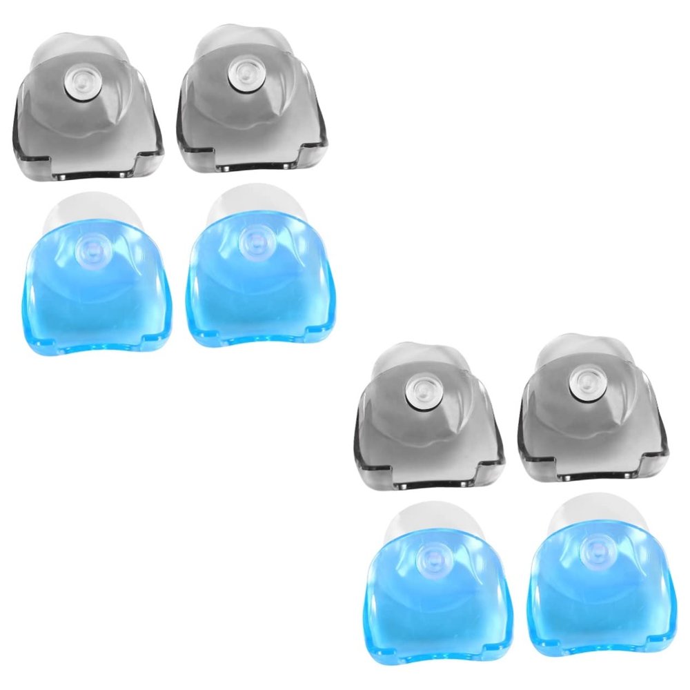 MAGICLULU 8-Piece Razor Holders with Suction Cups