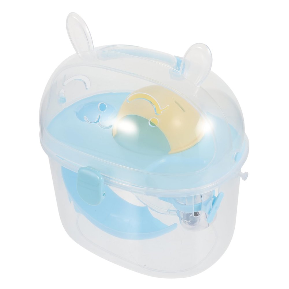 Portable, Durable Plastic Hamster Carrier for Travel