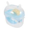 Portable, Durable Plastic Hamster Carrier for Travel view 1