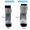 HUANGJUN Drop Foot Orthosis, Adjustable Ankle Brace, Left, L/XL view 2