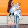 ISAOA Unicorn Diaper Bag, Cute Magical Large Laptop Backpack, Travel Backpack, Daypack, Lunch Bag with Insulated Pockets, Stroller Straps, Waterproof, #10, One Size view 2